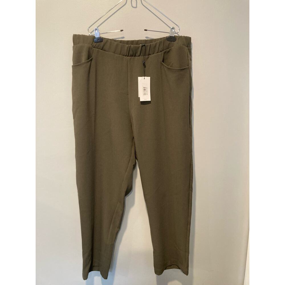 Universal Standard Rivington Pant Khaki Green Sz 18/20